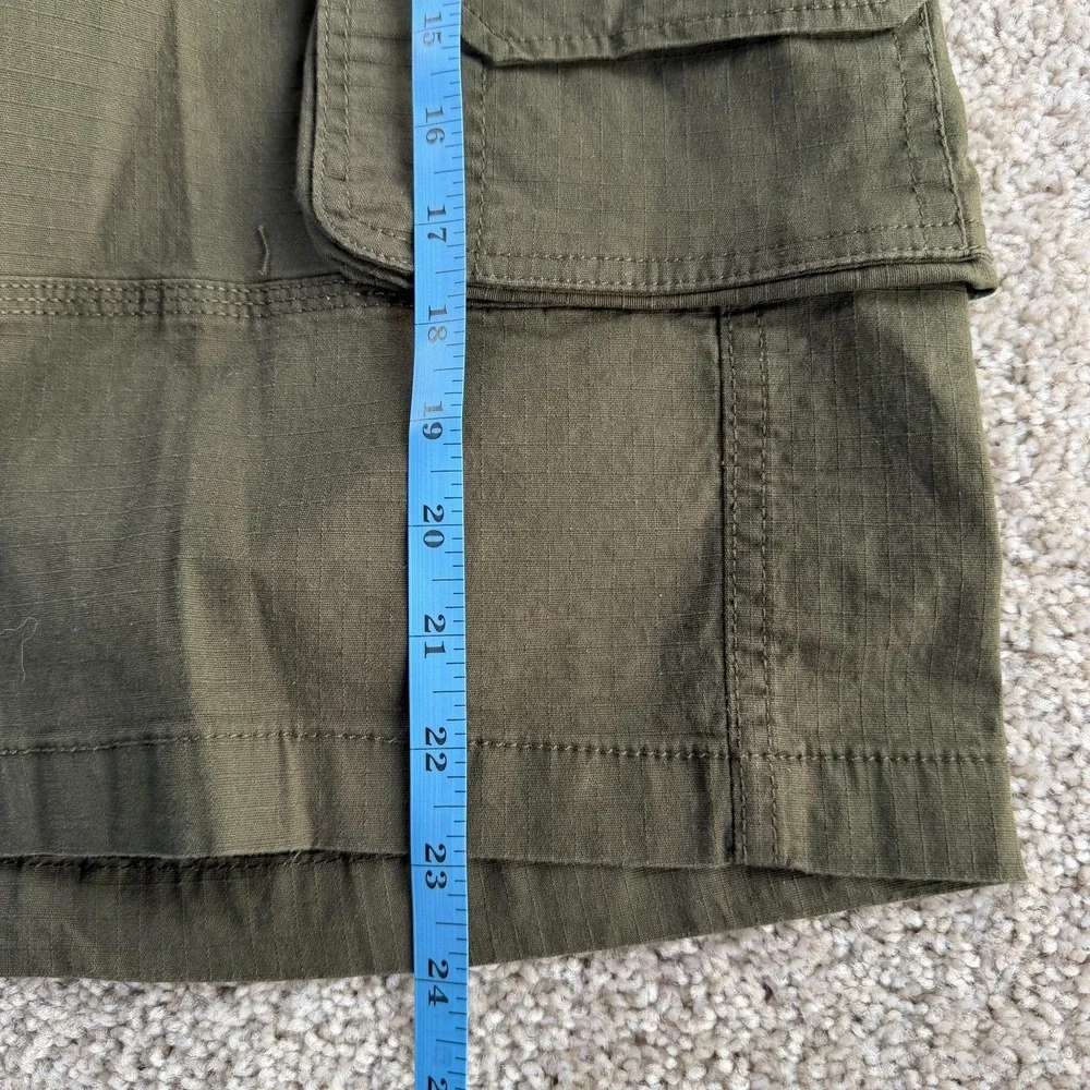 Bass Creek Outfitters Cargo Shorts Mens 40 Green Stretch Outdoor Casual Summer